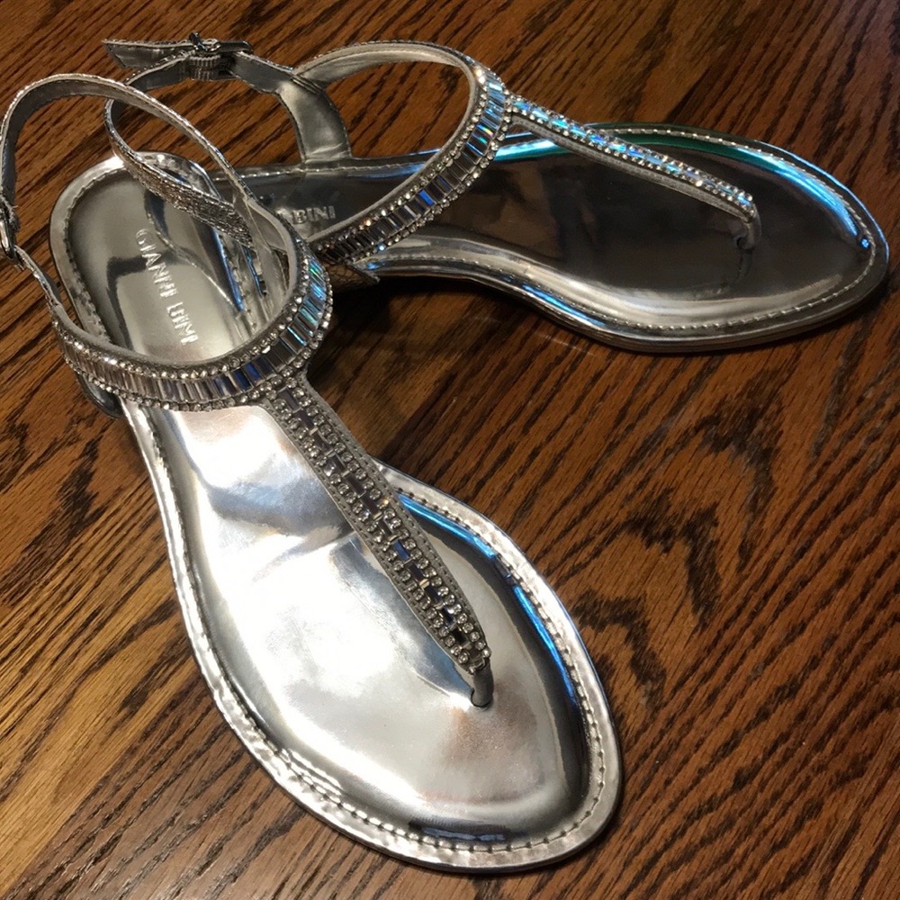Gianni Bini jeweled sandals